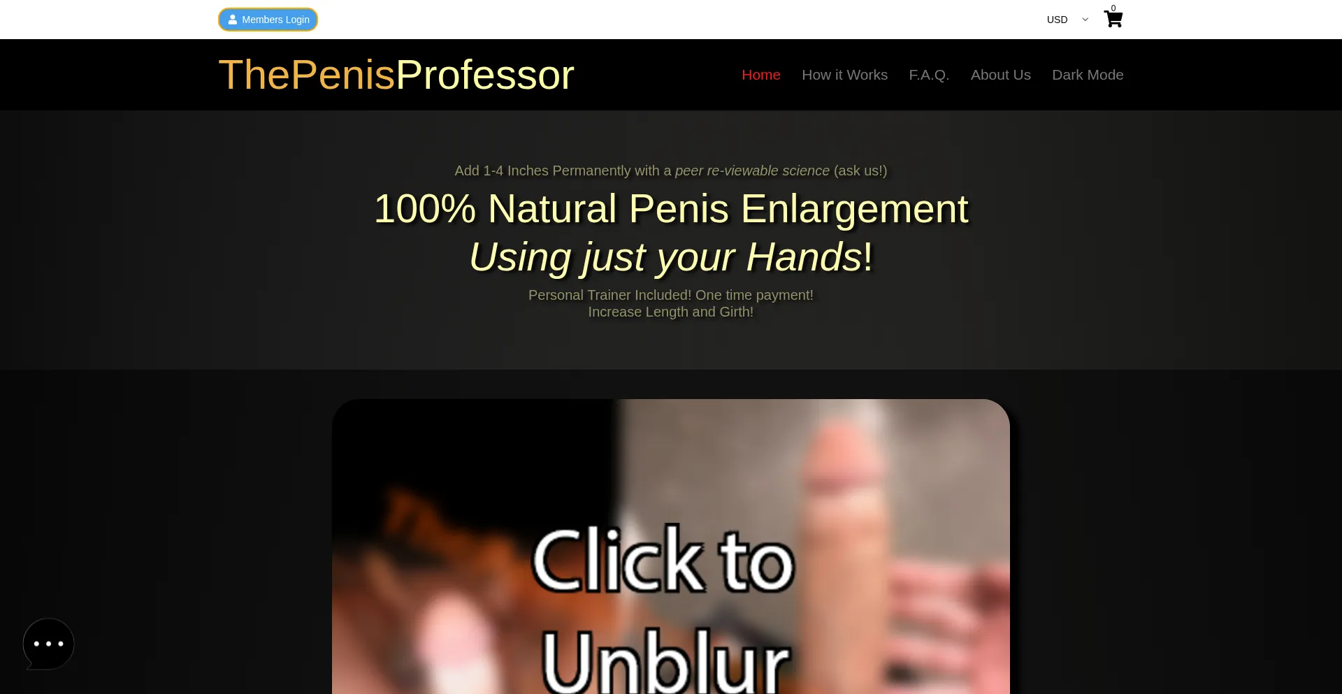 ¿És Seguro y Confiable Thepenisprofessor.com?