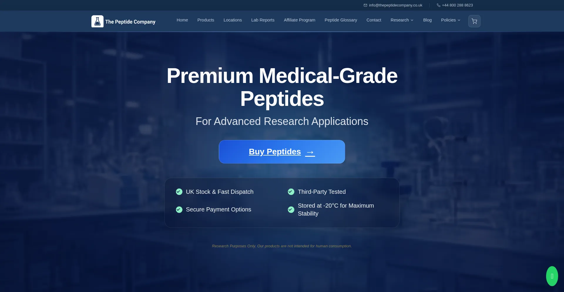 Thepeptidecompany.co.uk