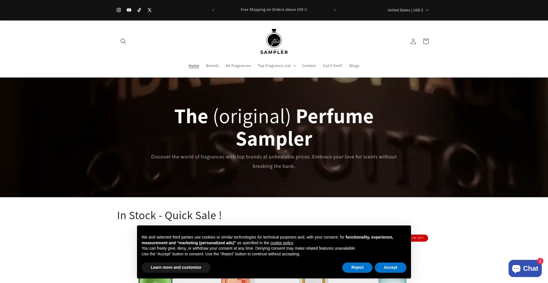 Theperfumesampler.com