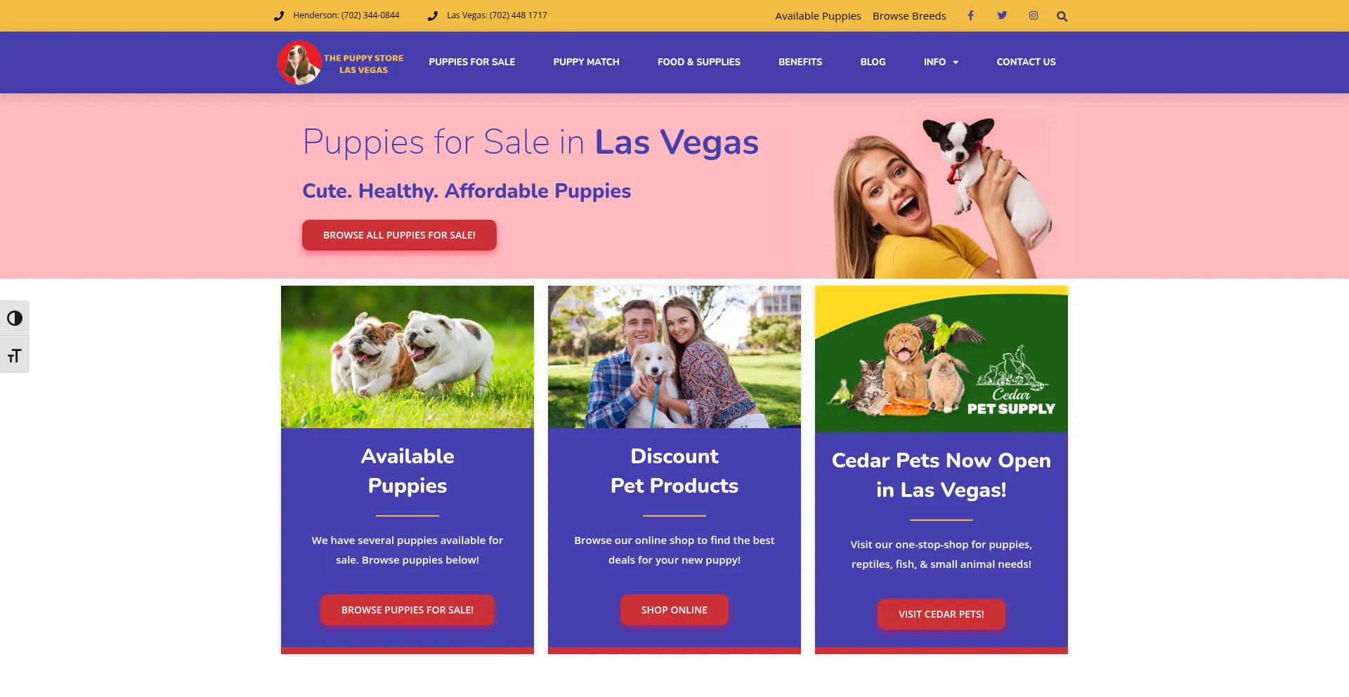 Thepuppystorelasvegas.com