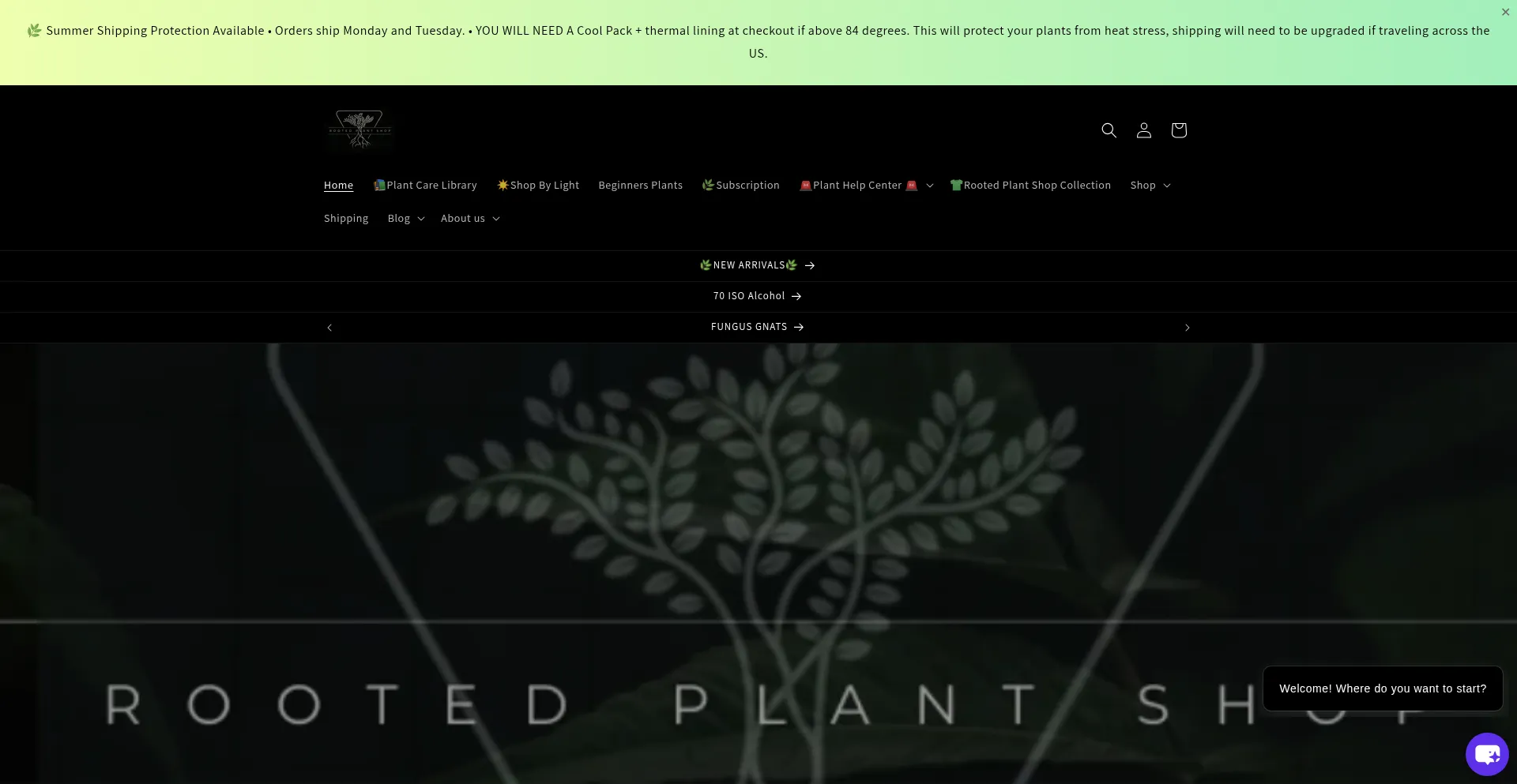 Therootedplantshop.com