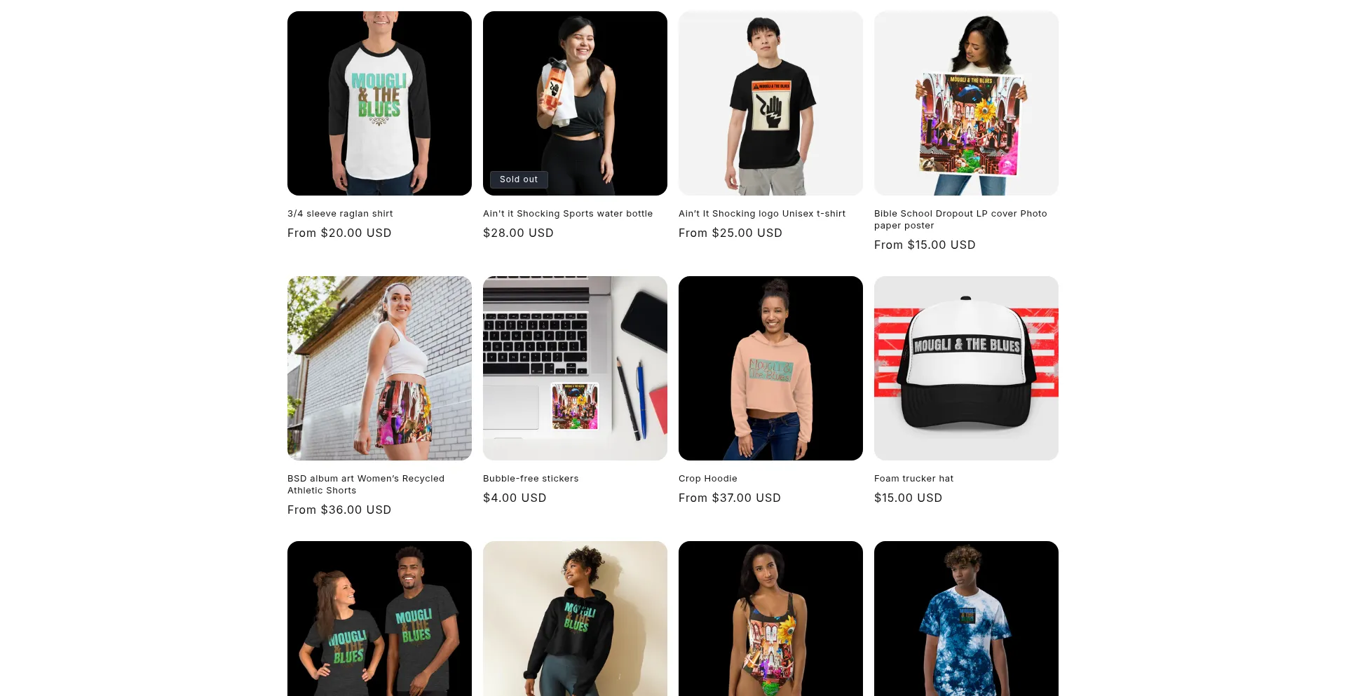 Website screenshot of Thetreesaretalkingrecords.com