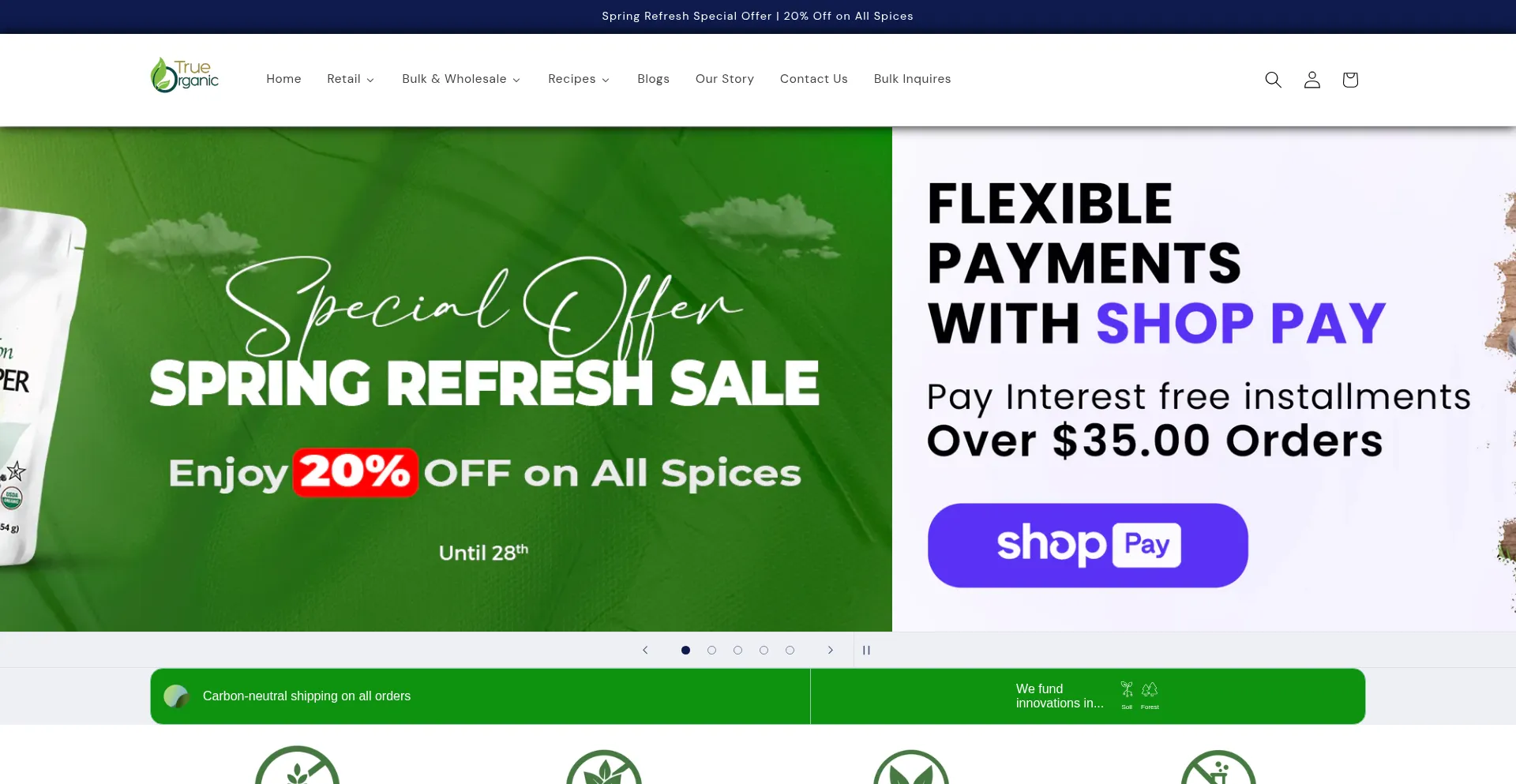 Thetrueorganics.com