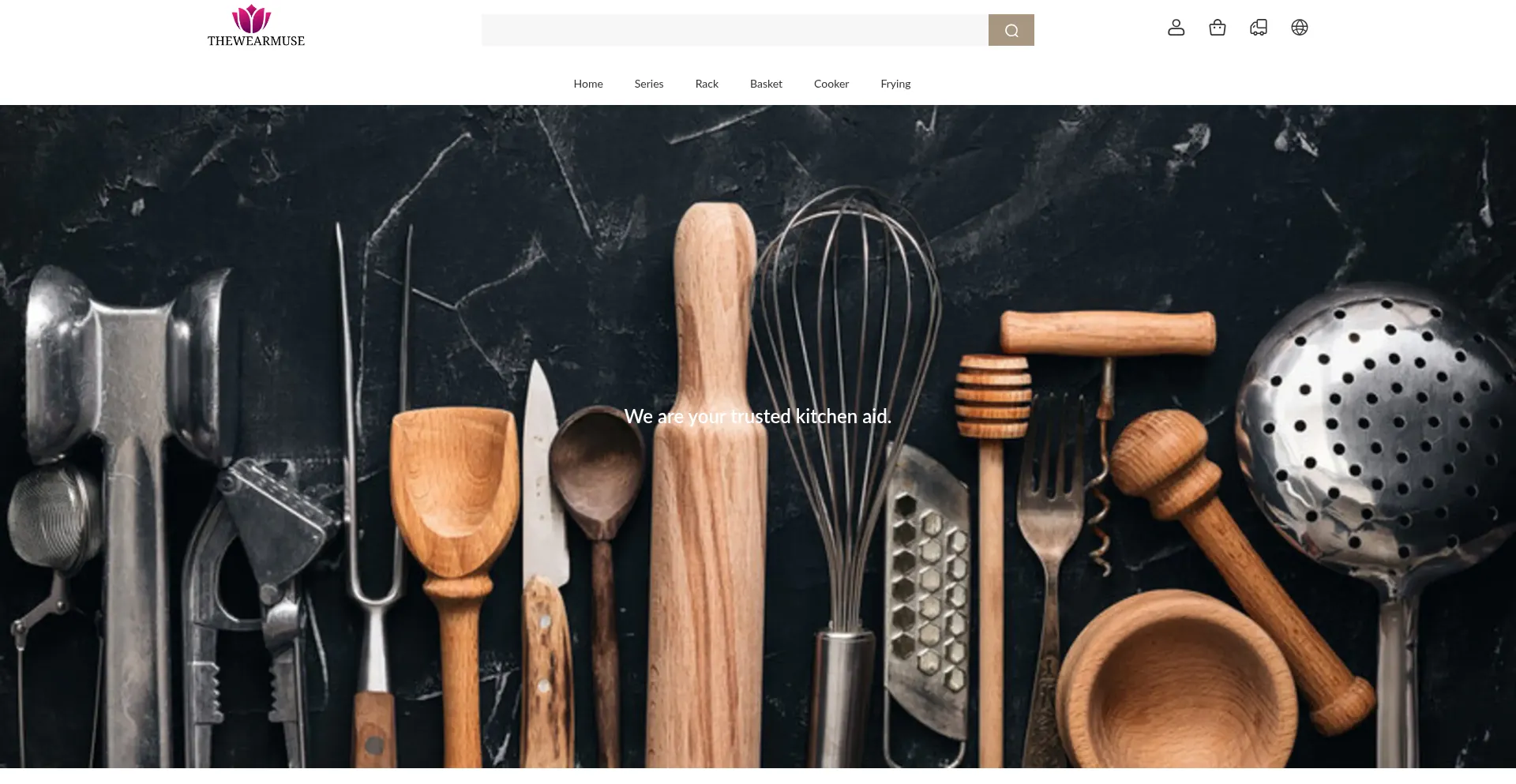 Website screenshot of Thewearmuse.com