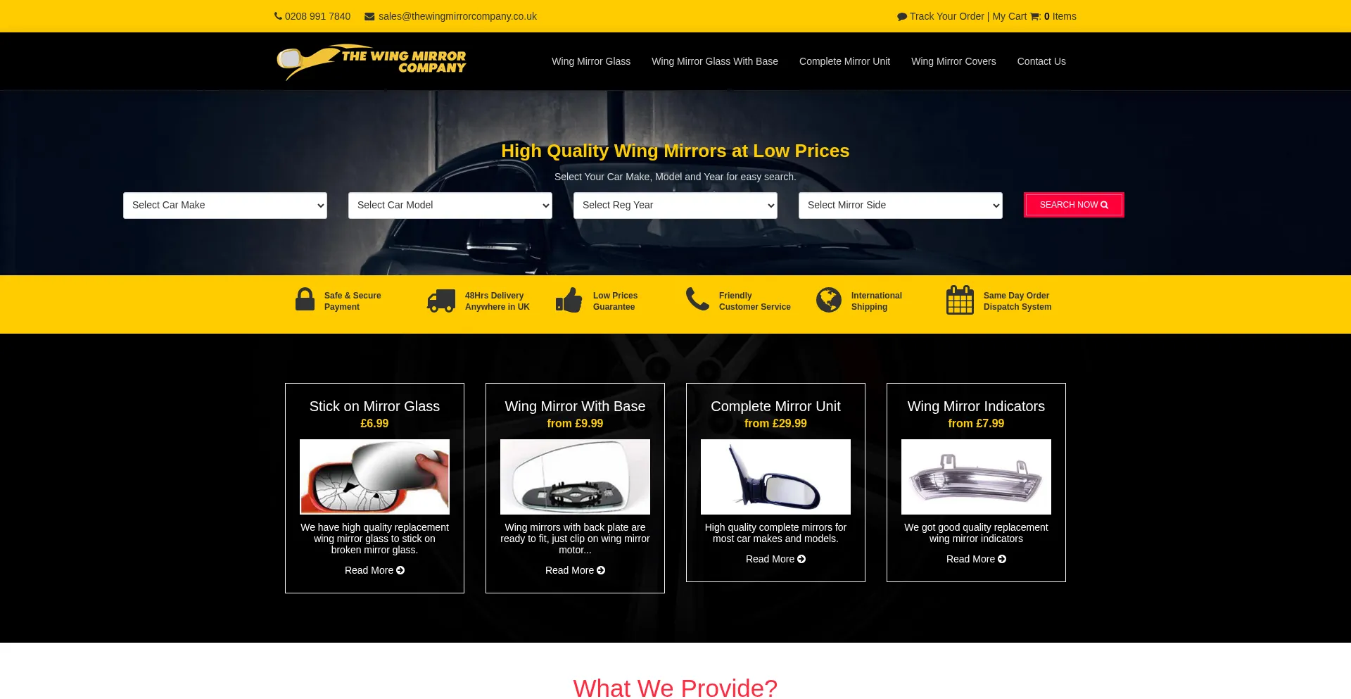 Thewingmirrorcompany.co.uk