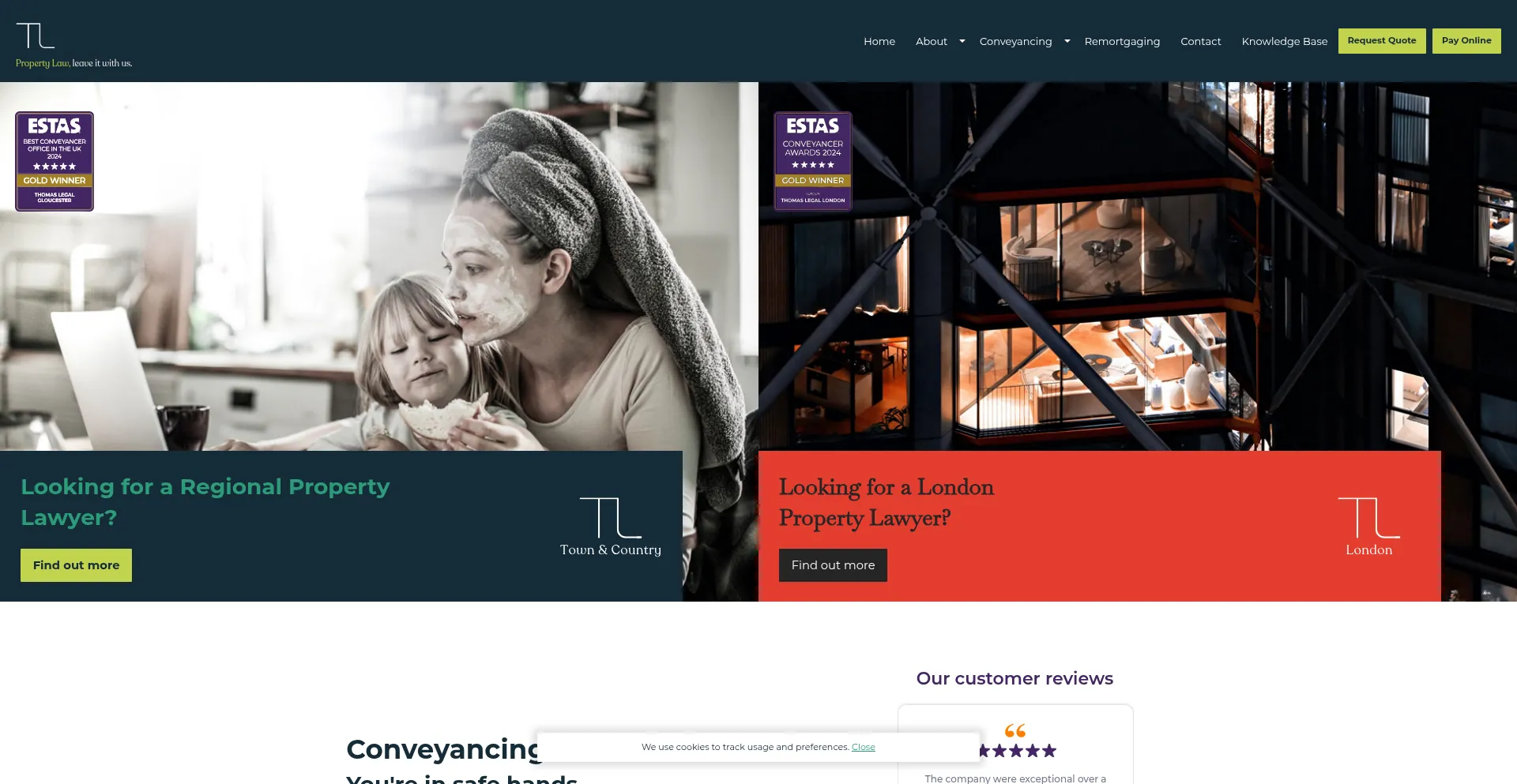 ¿És Seguro y Confiable Thomaslegal.co.uk?