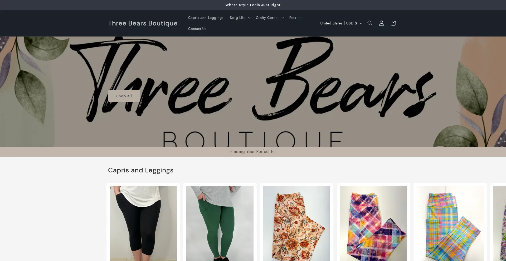 Threebearsboutique.com