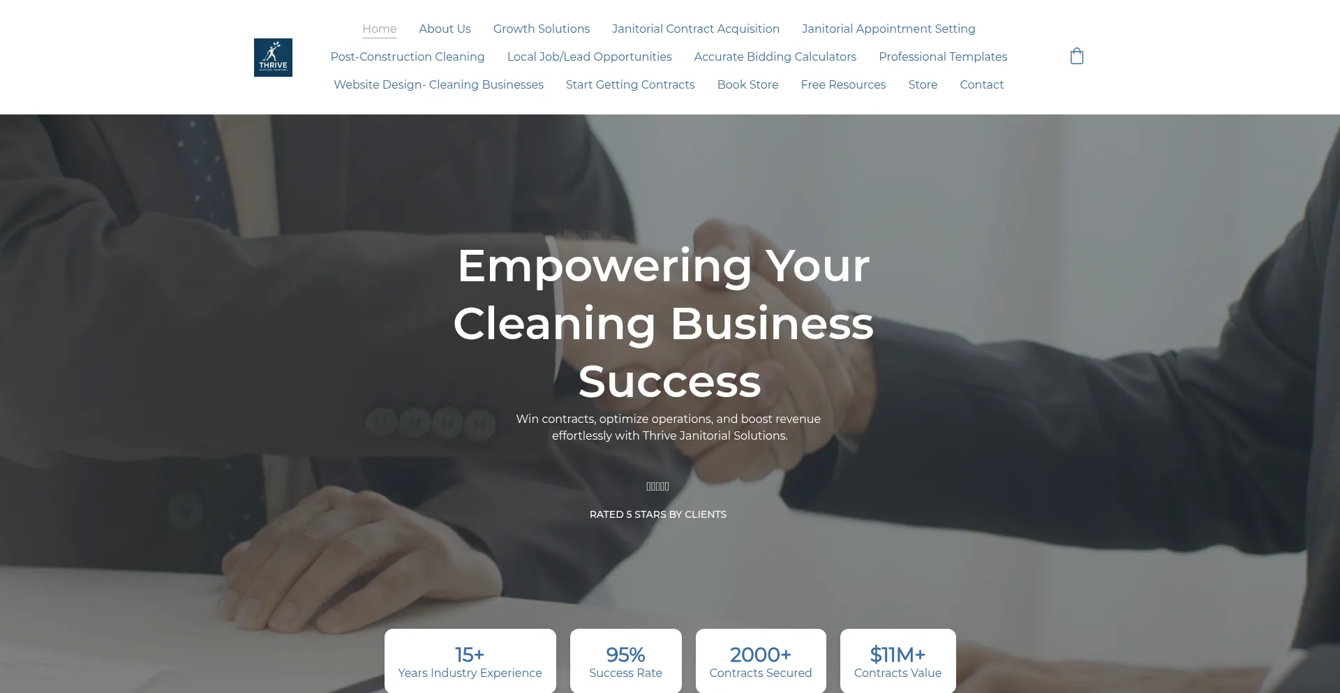 ¿És Seguro y Confiable Thrive-janitorialsolutions.com?