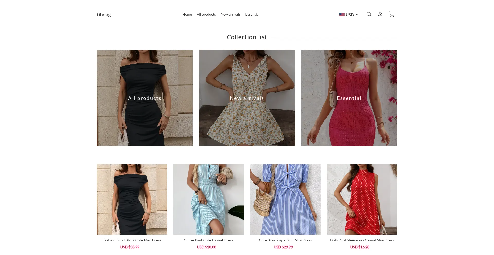 Tibeag.com Screenshot