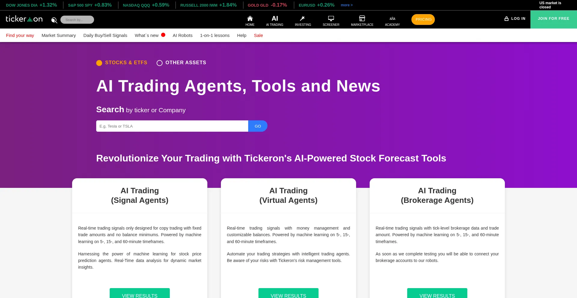 ¿És Seguro y Confiable Tickeron.com?