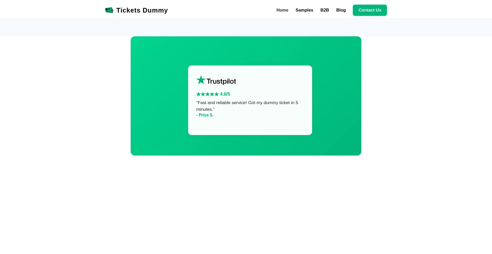 Ticketsdummy.com