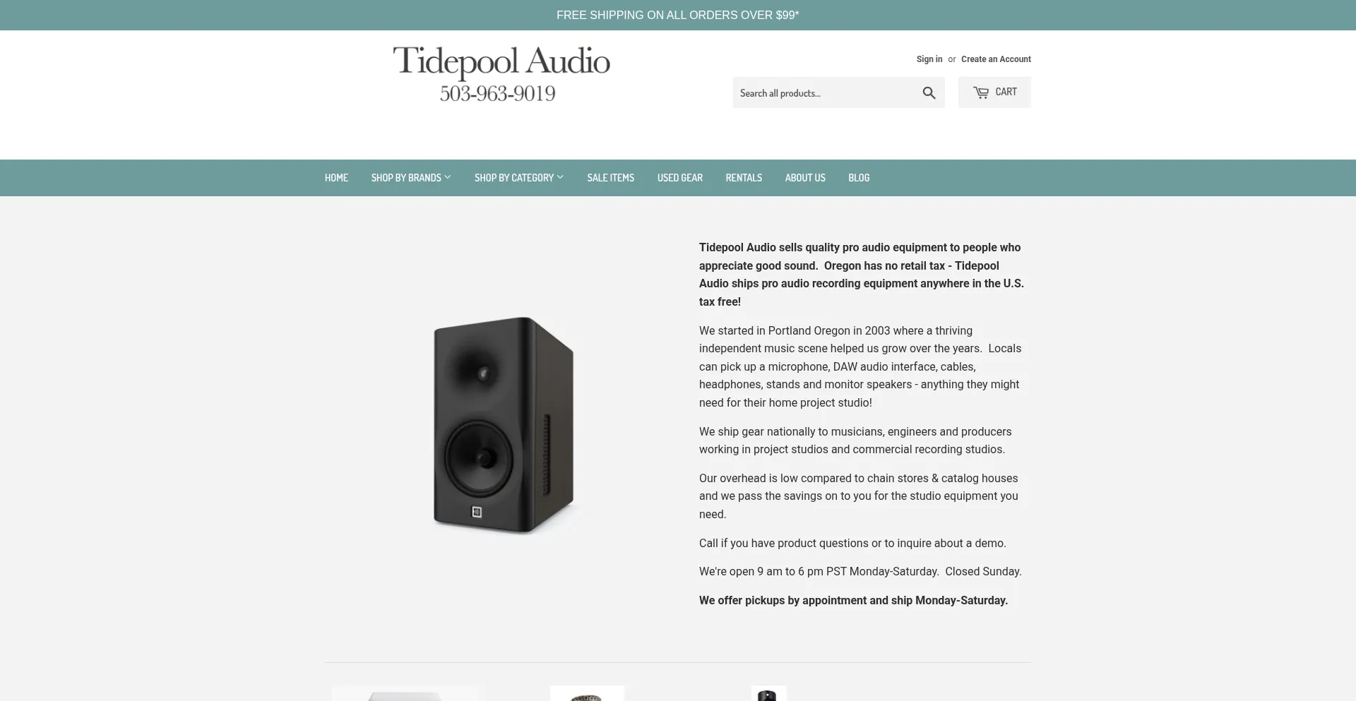 Tidepoolaudio.com