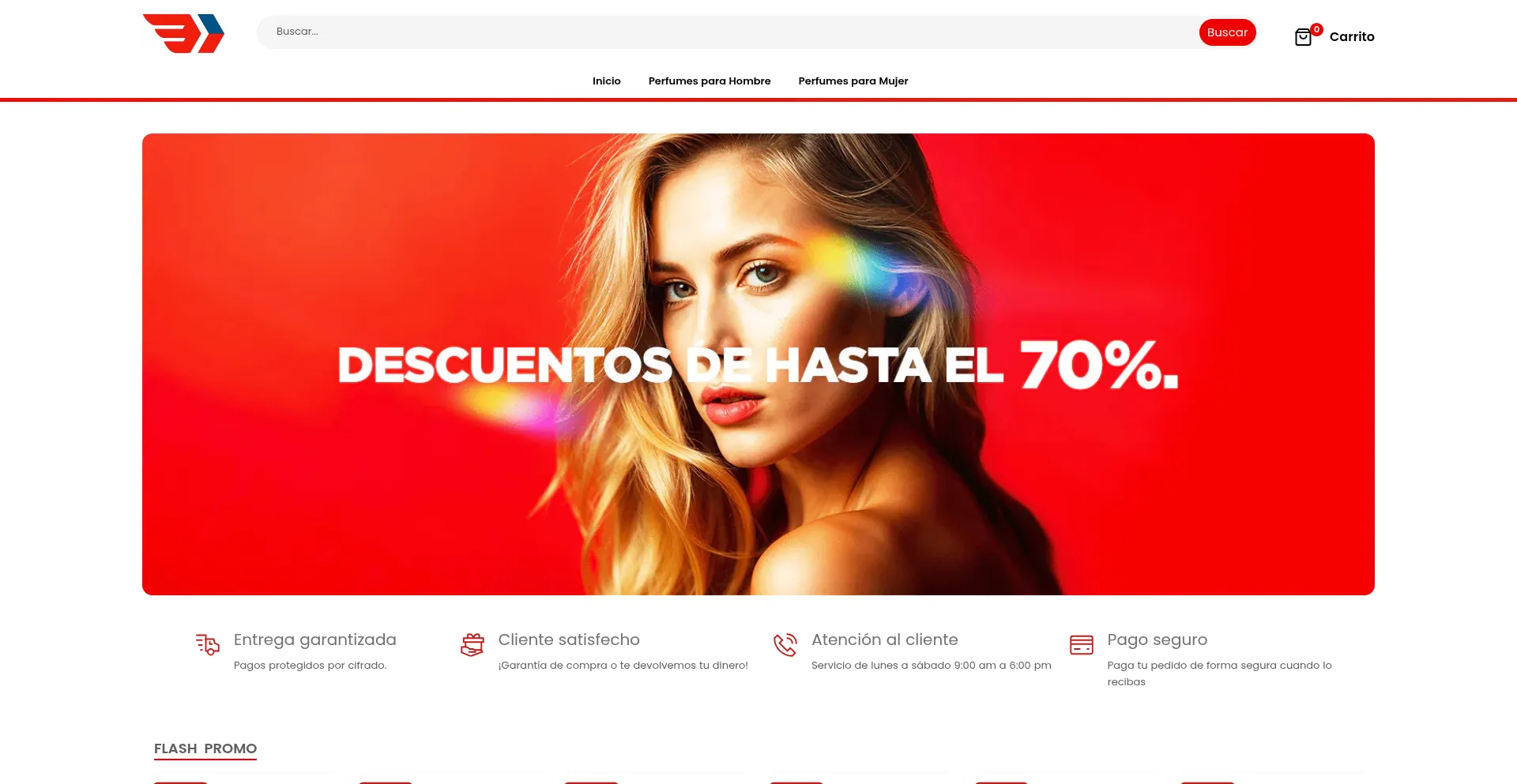 Website screenshot of Tiendaexpressco.shop