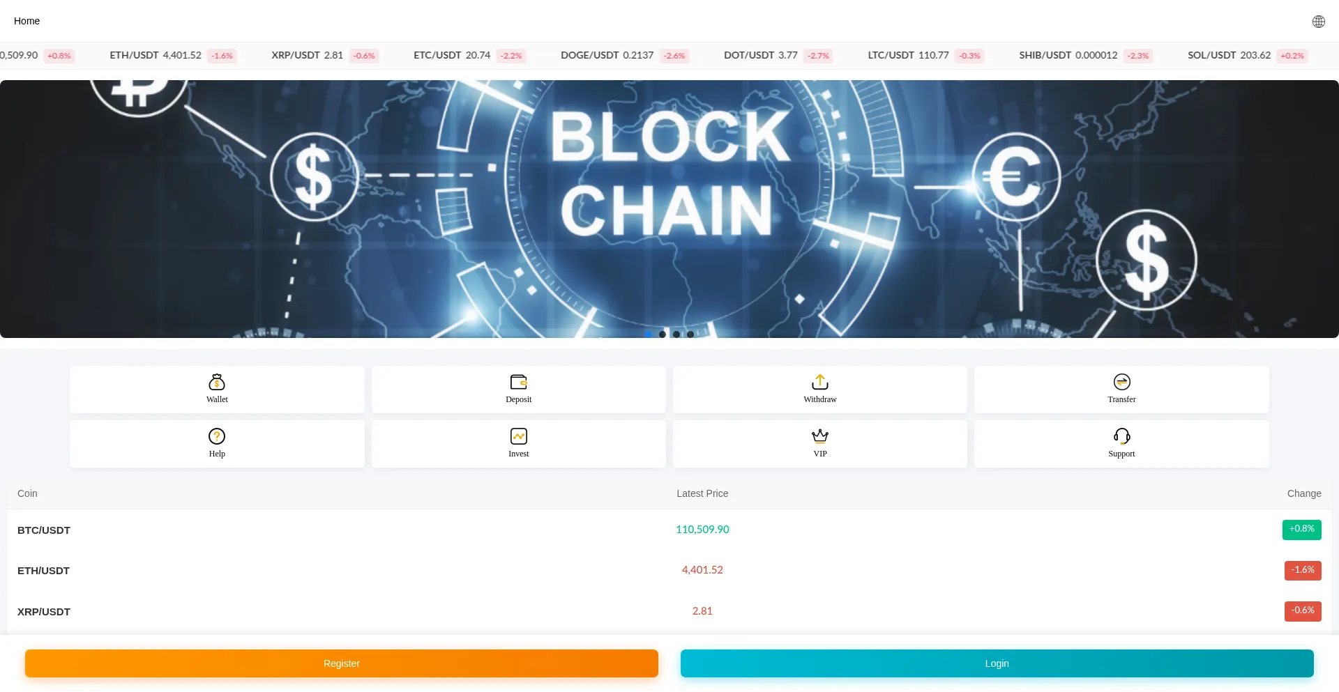 Website screenshot of Tikfk.com