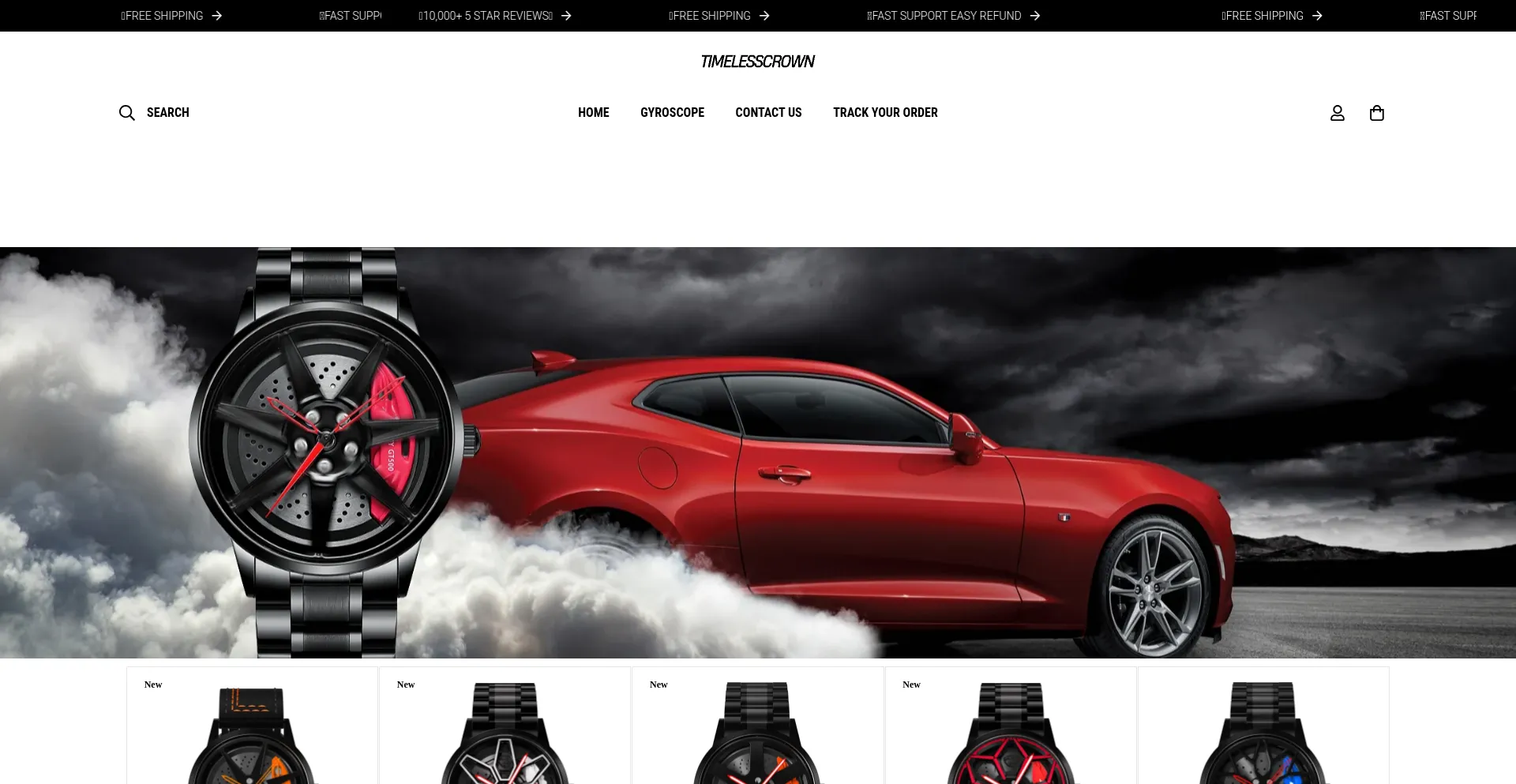 Timelesscrown.store Screenshot
