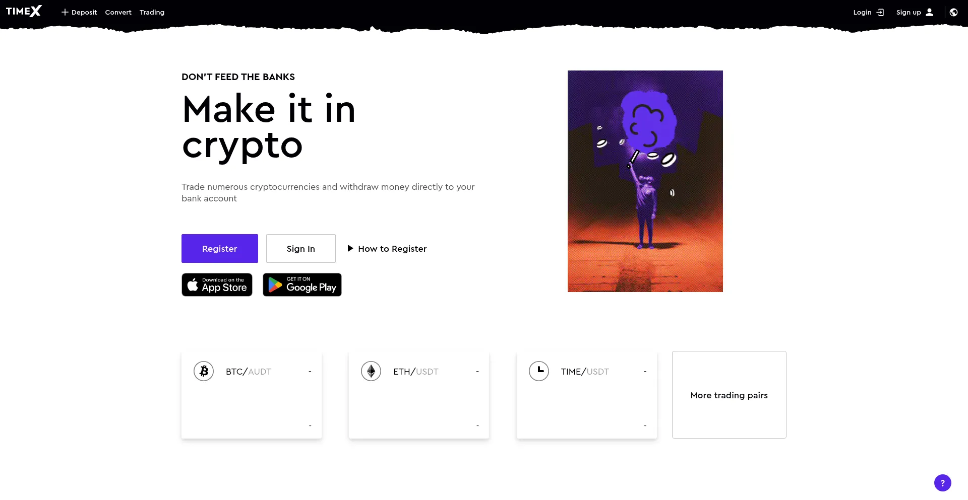 Timex.io Screenshot