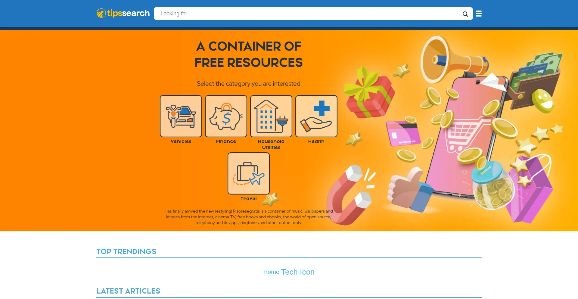 ¿És Seguro y Confiable Tipssearch.com?