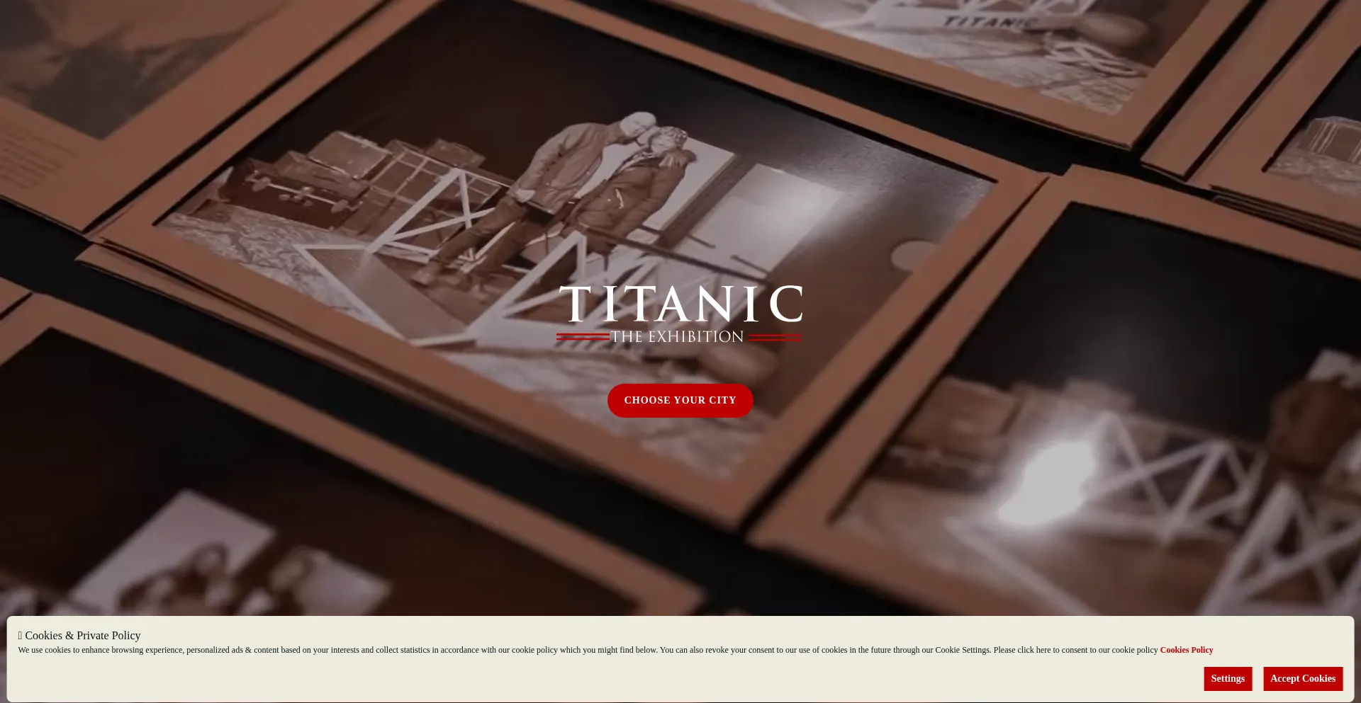 Titanicexhibitionlondon.com