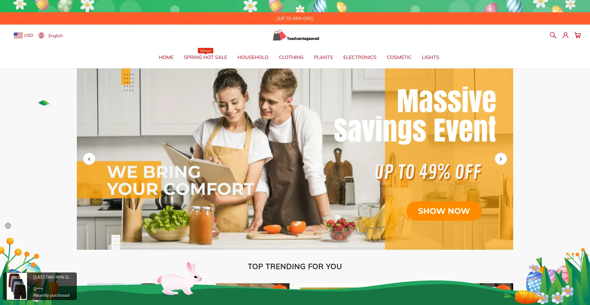 Toadvantageavail.com
