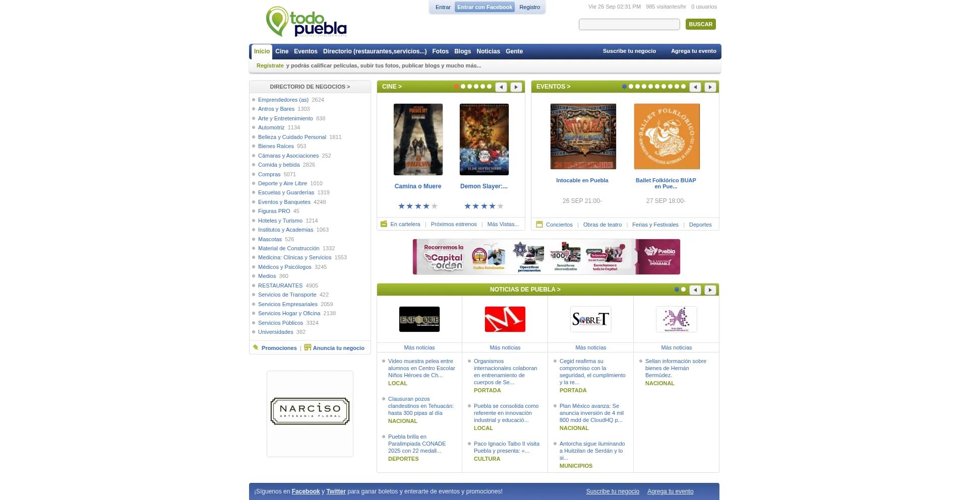 Todopuebla.com Screenshot