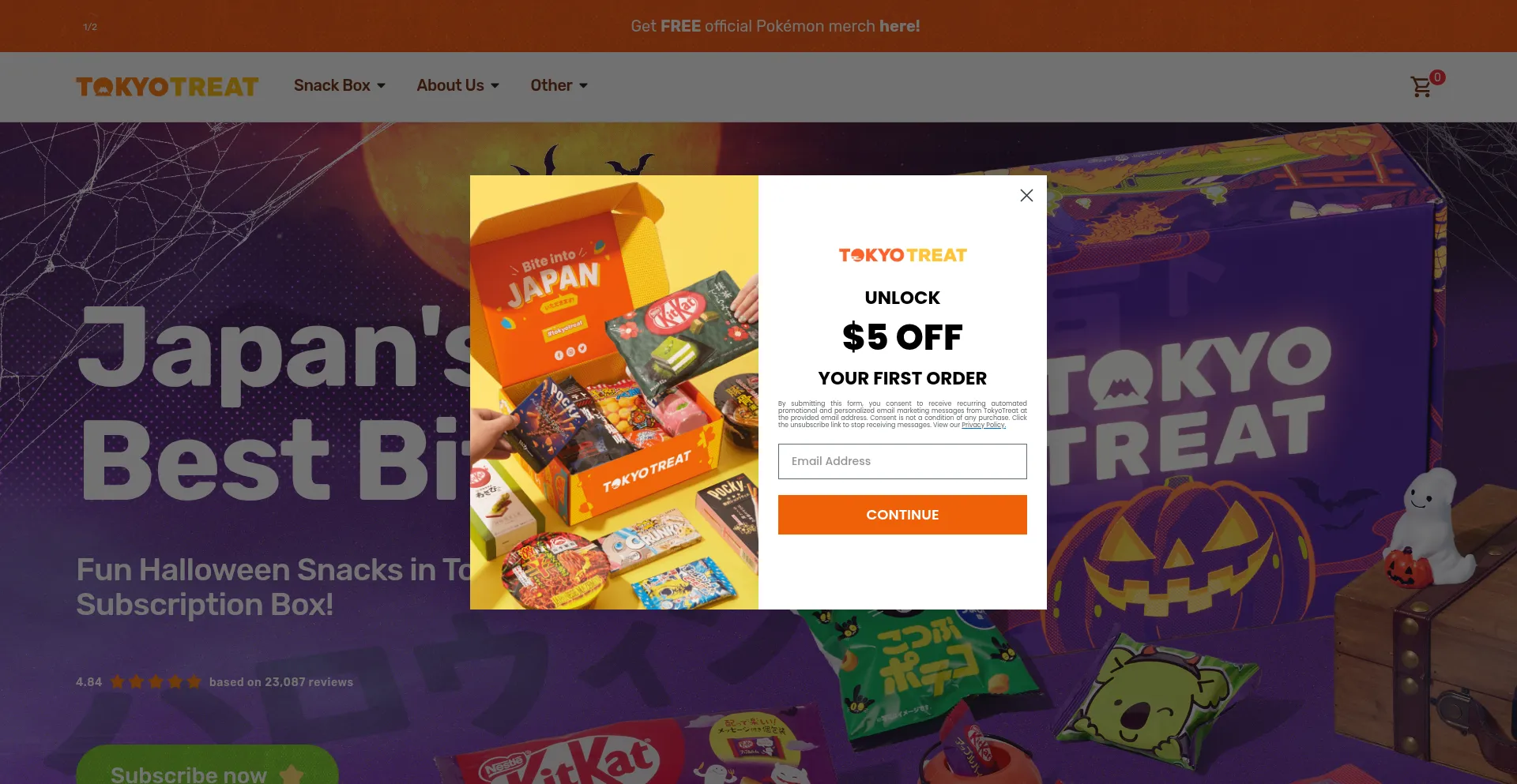 ¿És Seguro y Confiable Tokyotreat.com?