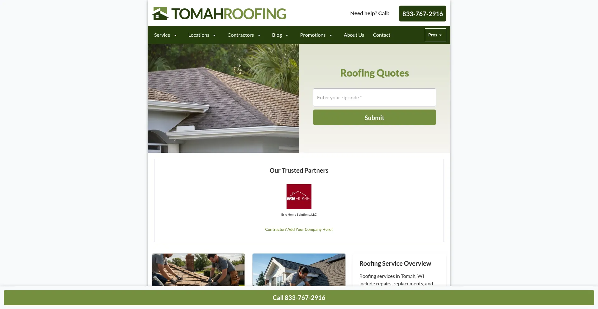 Tomahroofing.com