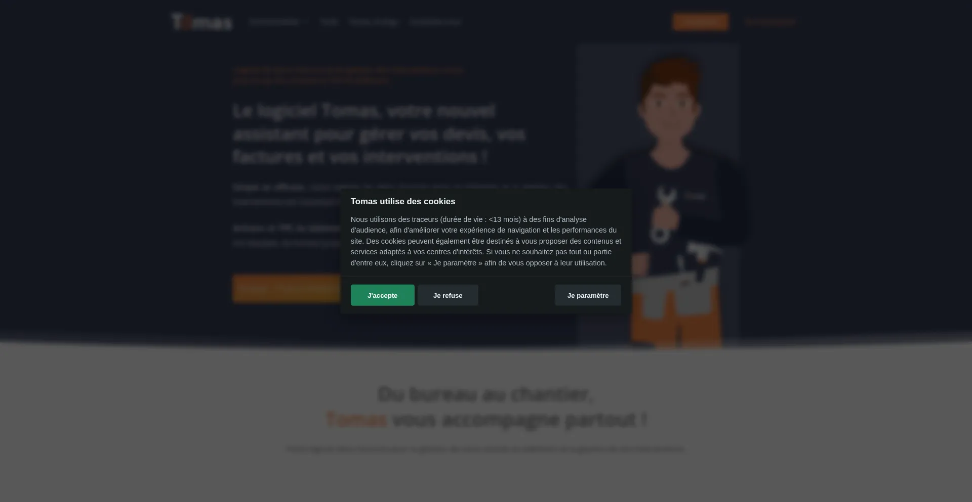 ¿És Seguro y Confiable Tomas.fr?