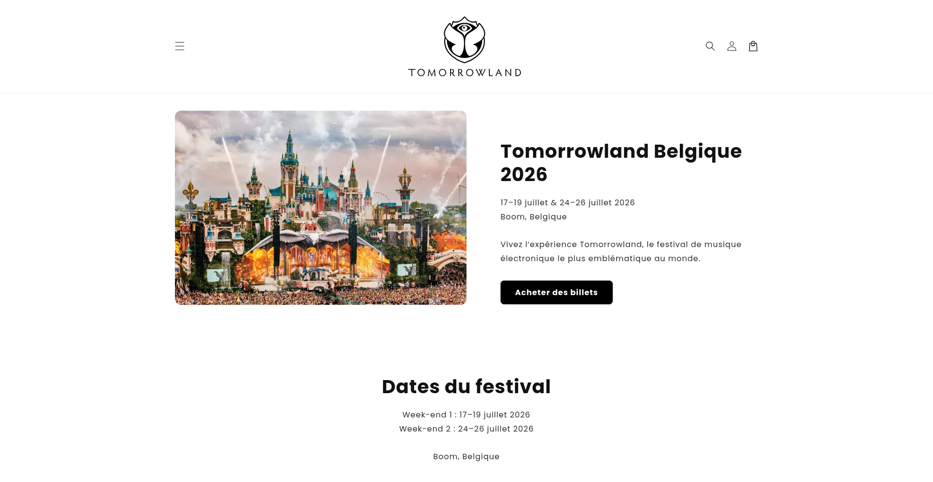 Tomorrowlandbelgique.com