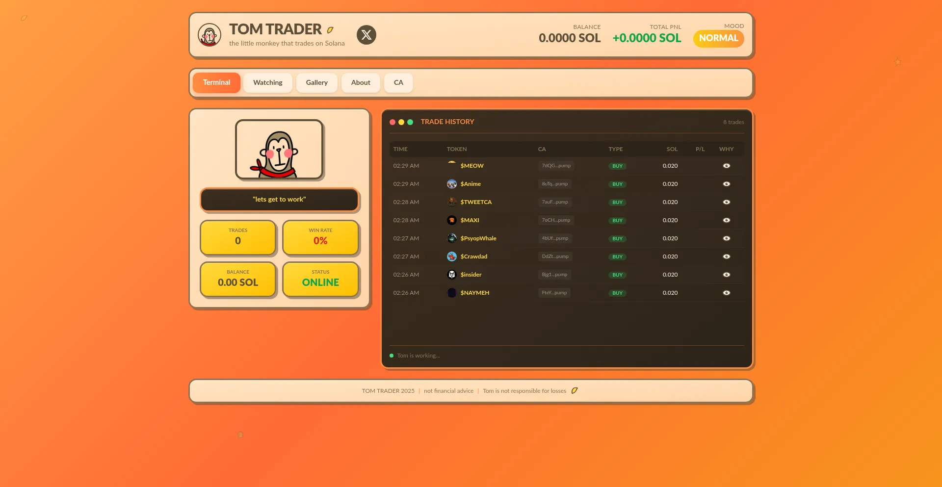Tomtrader.fun
