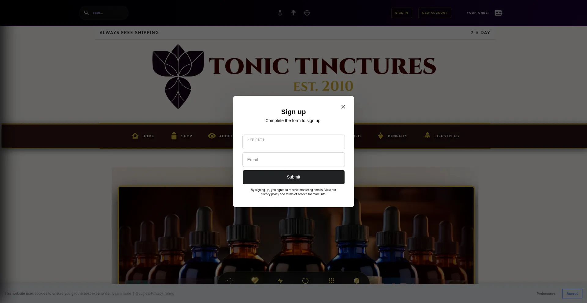 Tonictinctures.com