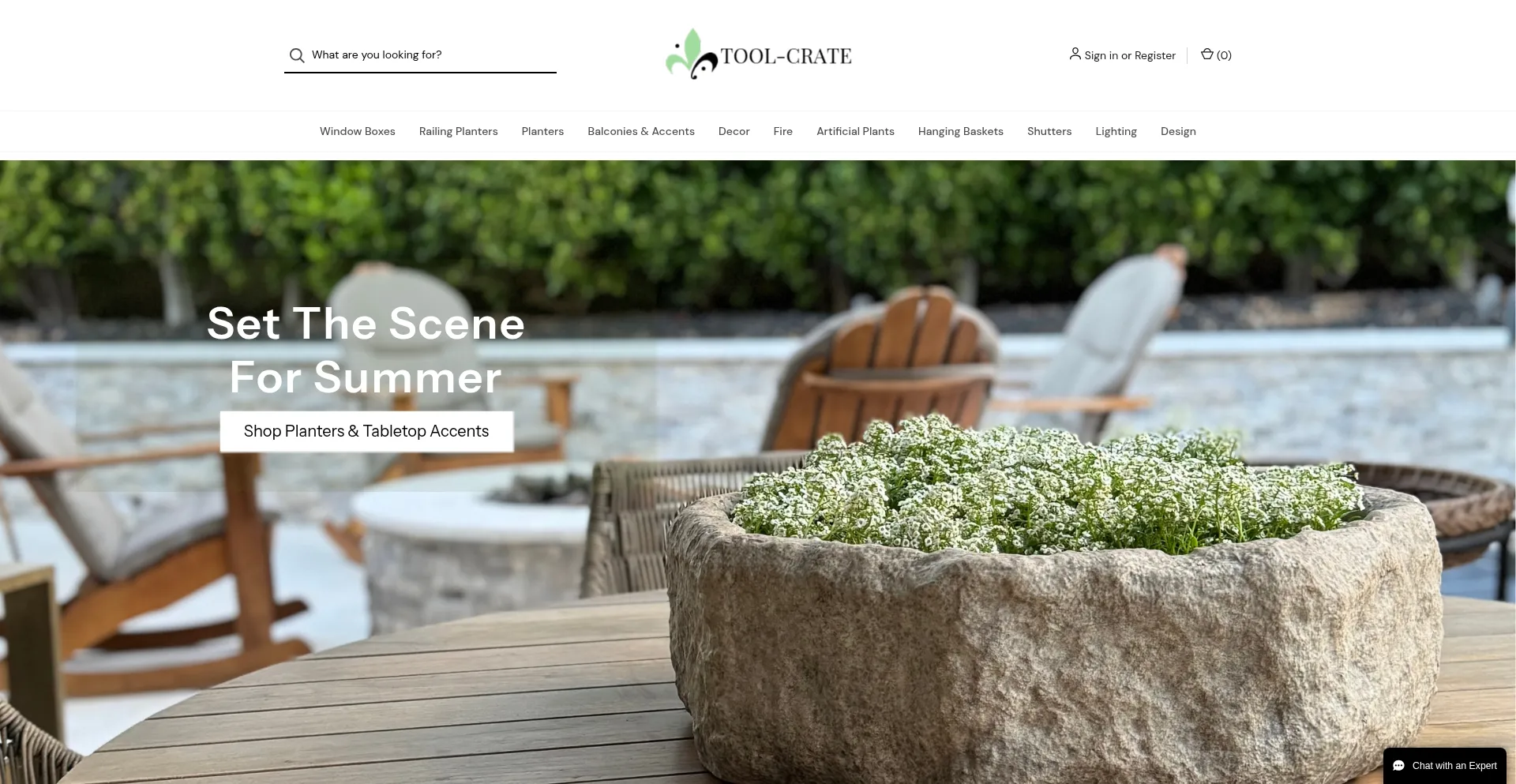 Website screenshot of Tool-crate.store