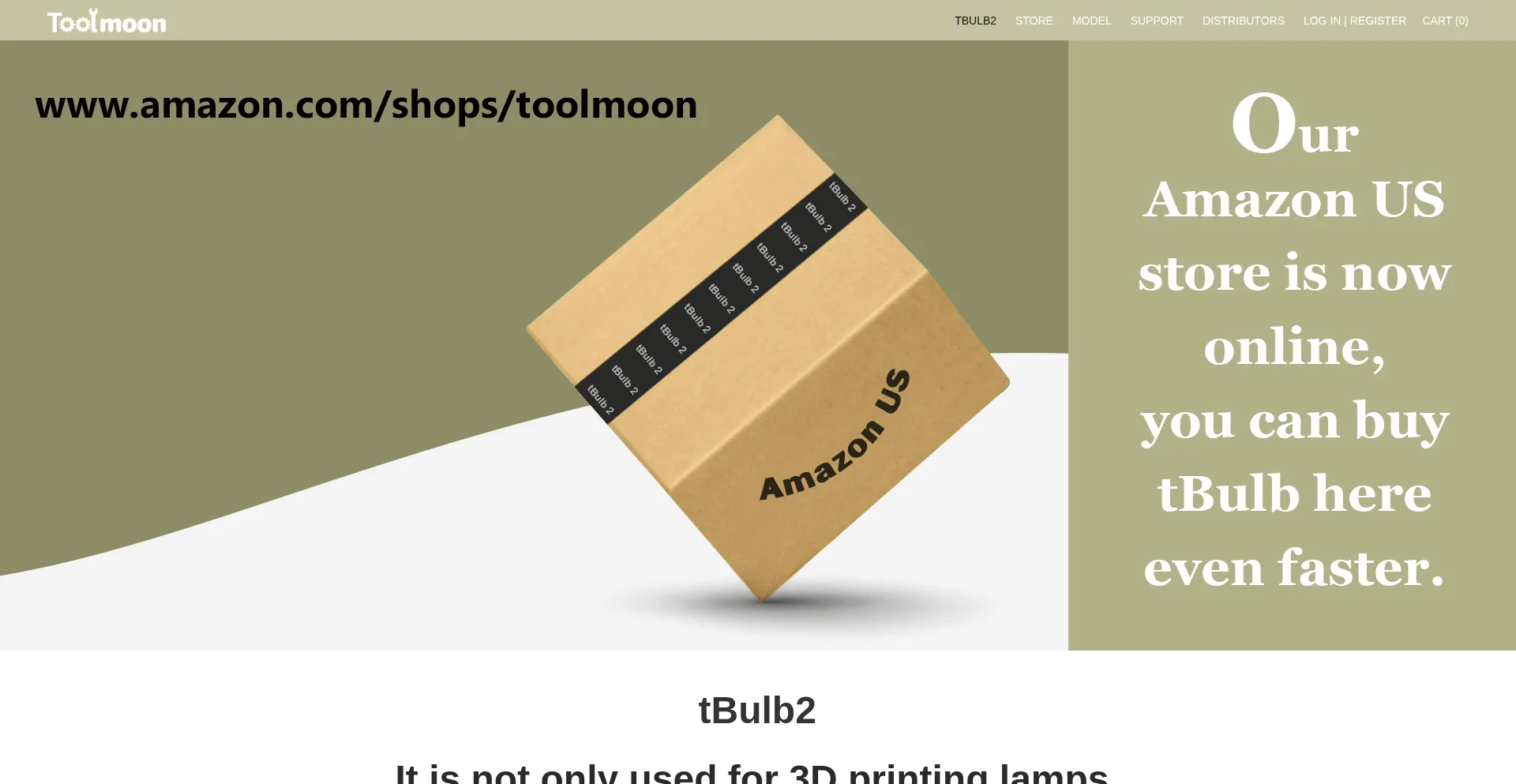 Website screenshot of Toolmoon.com