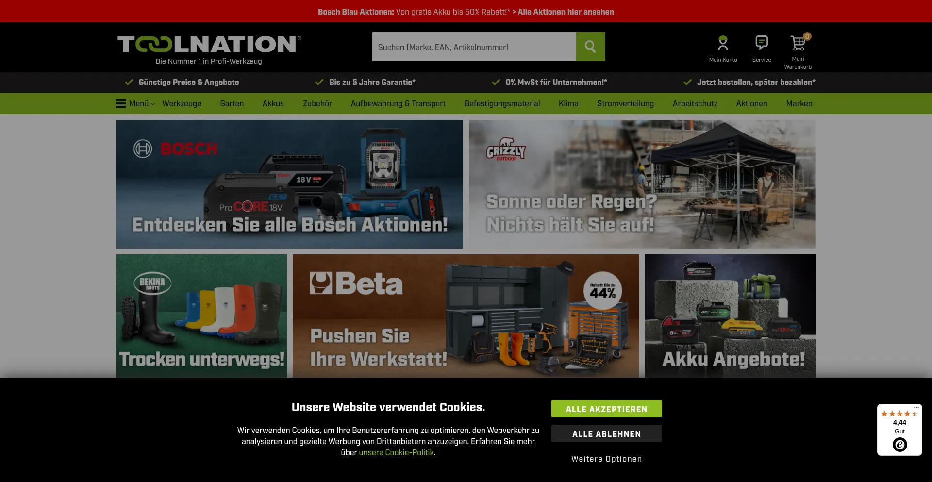 ¿És Seguro y Confiable Toolnation.de?