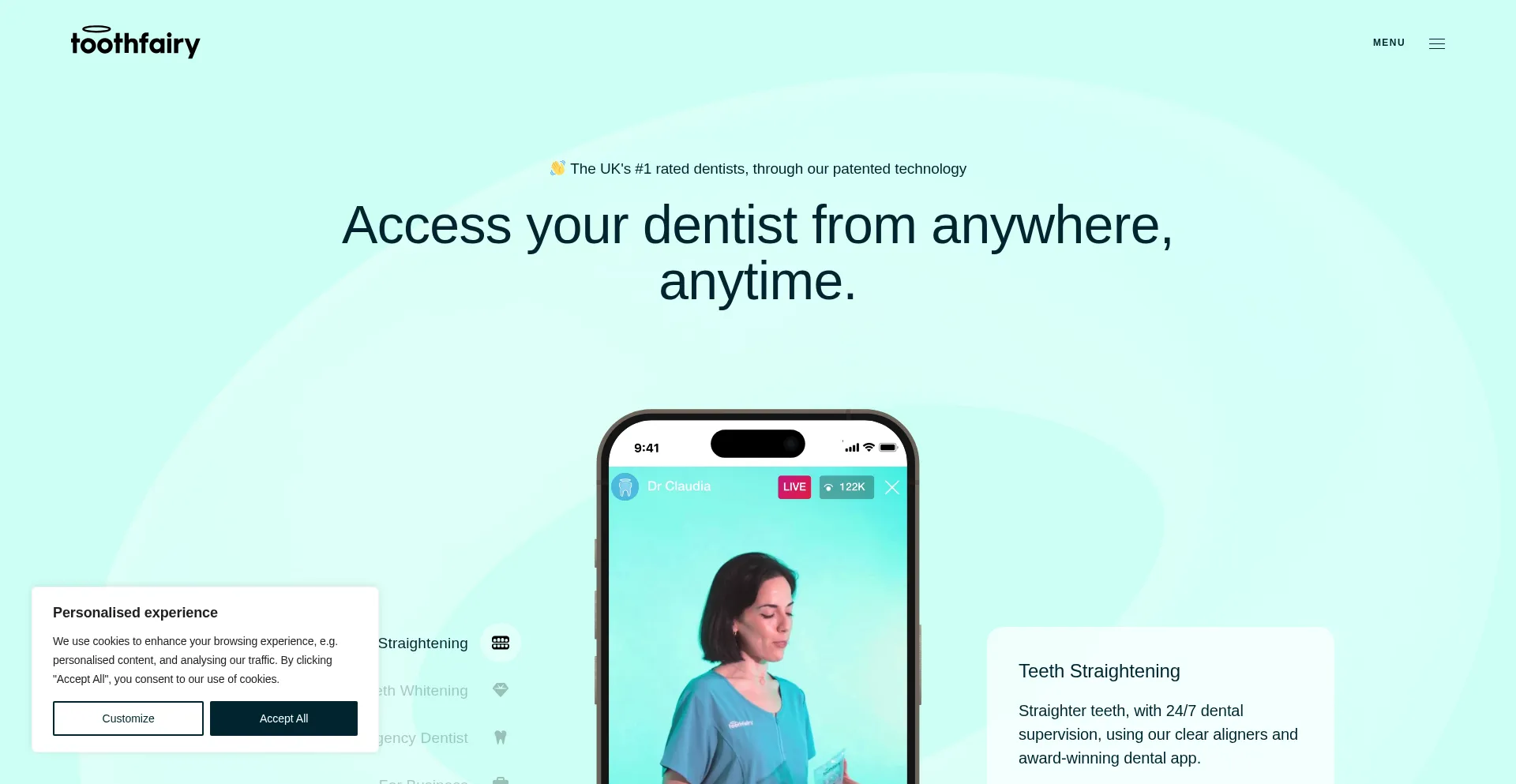 ¿És Seguro y Confiable Toothfairyapp.co.uk?