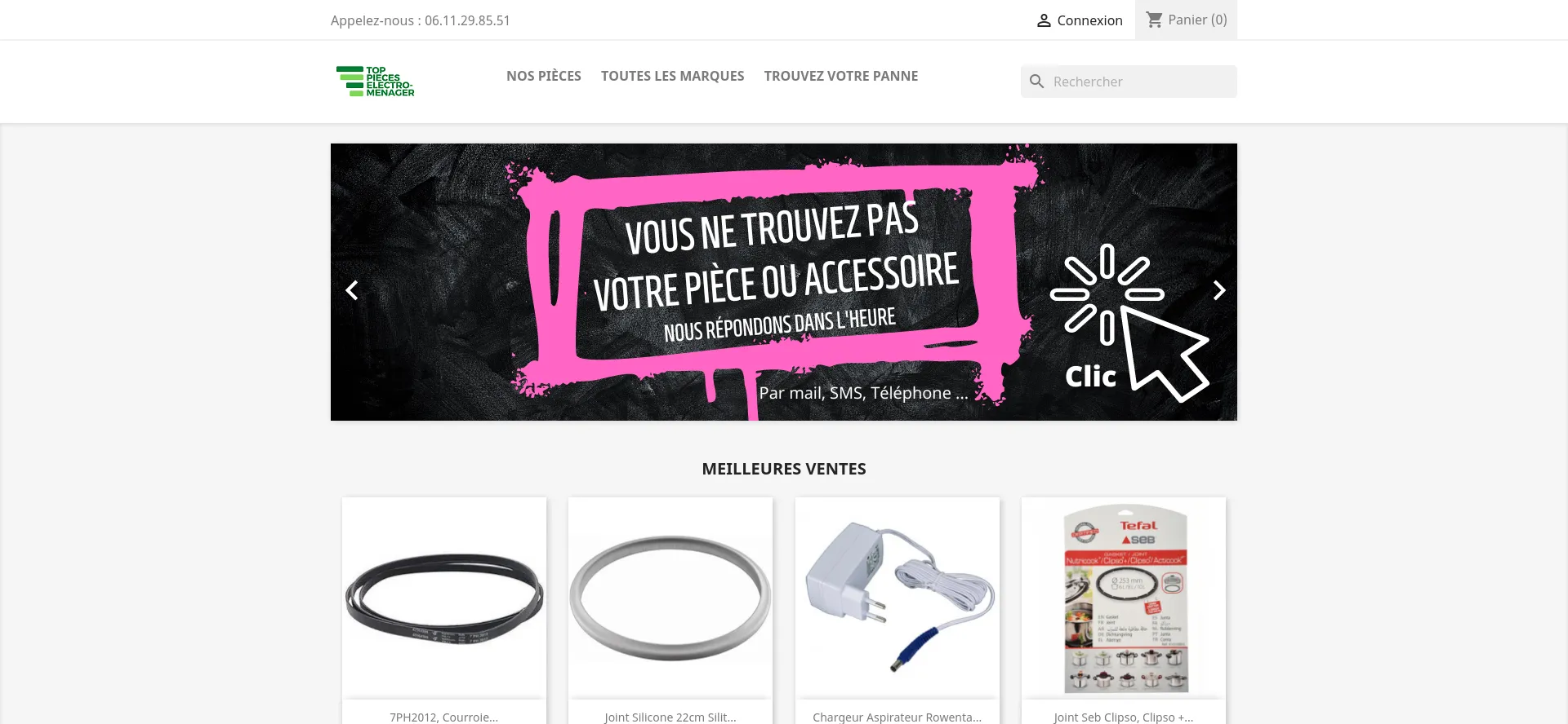 ¿És Seguro y Confiable Top-pieces-electromenager.com?