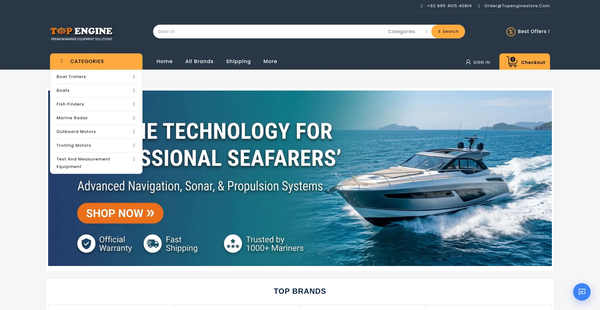 Topenginestore.com