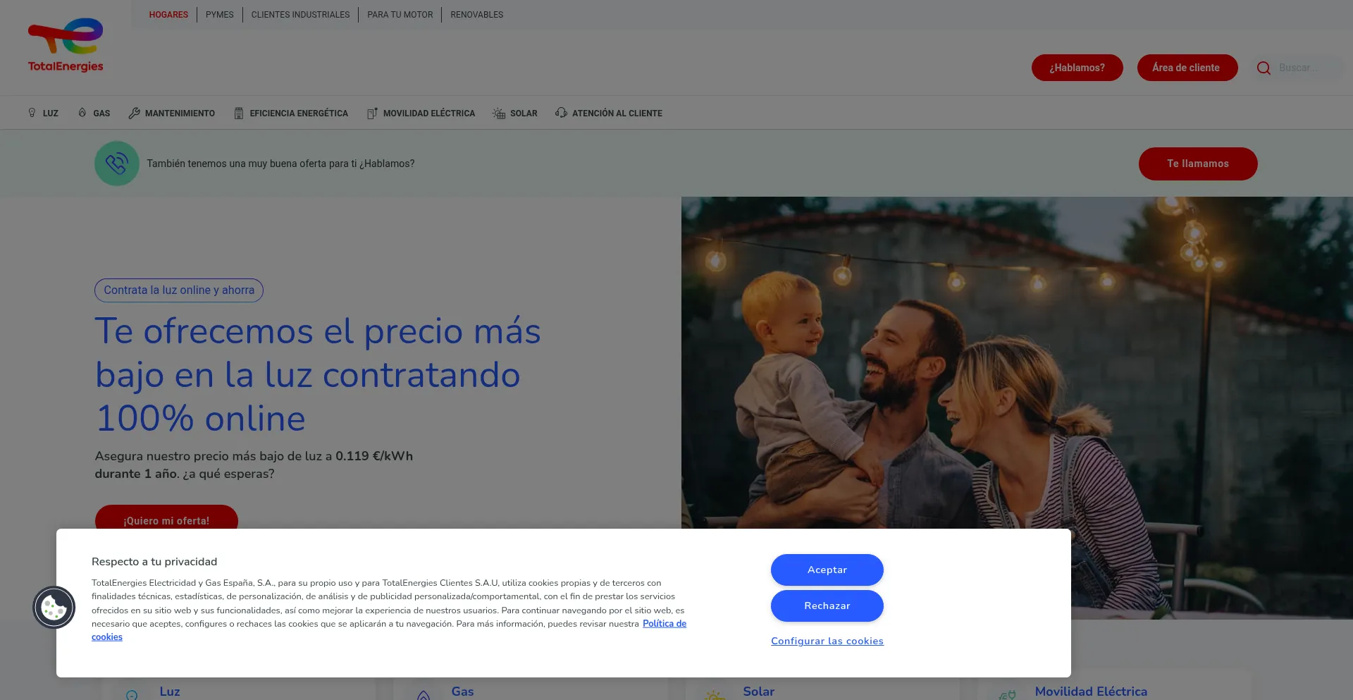¿És Seguro y Confiable Totalenergies.es?