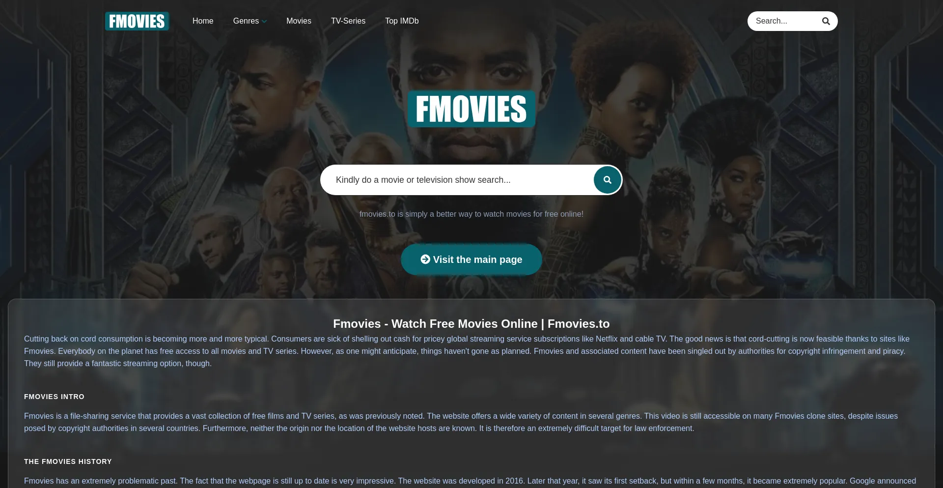 Website screenshot of Totalmovienow.com