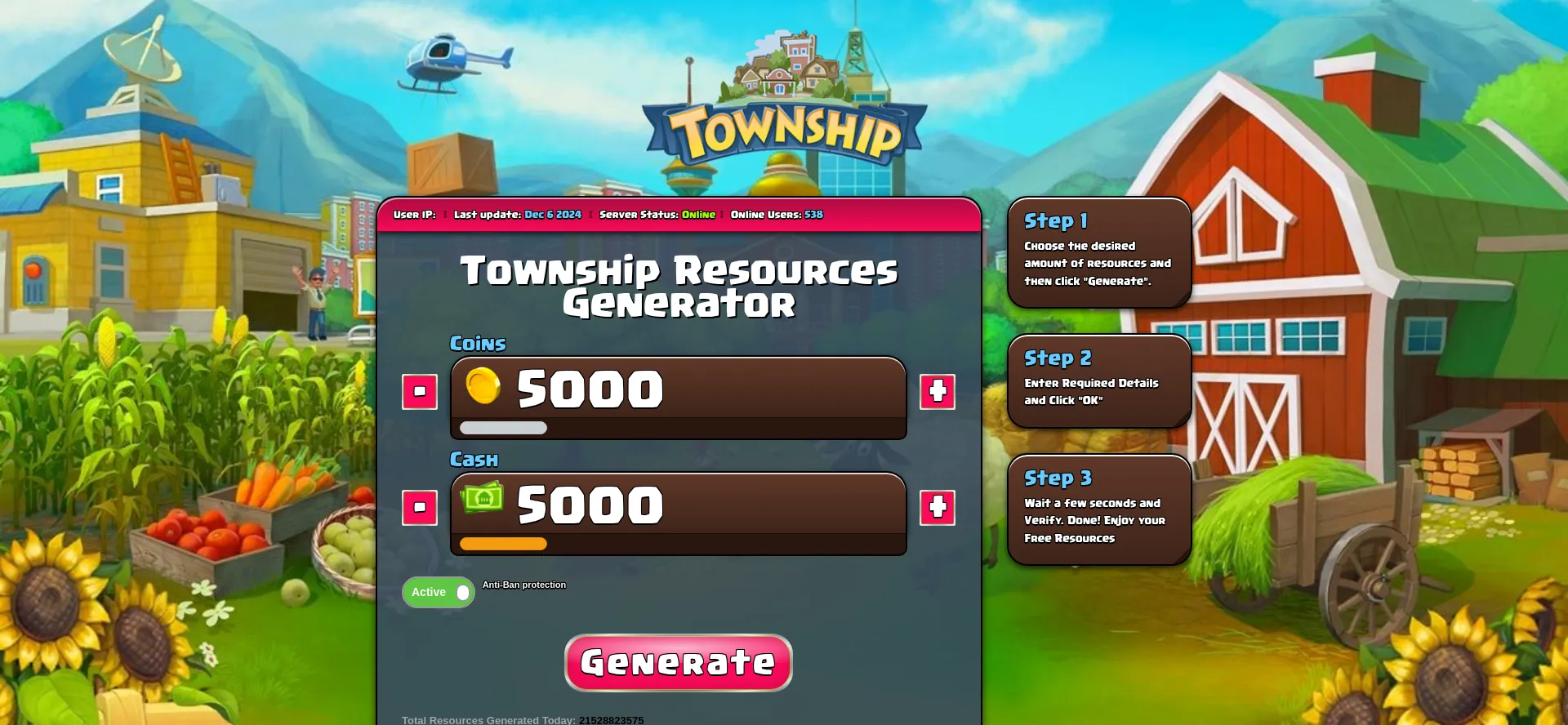 Website screenshot of Towncoin.site