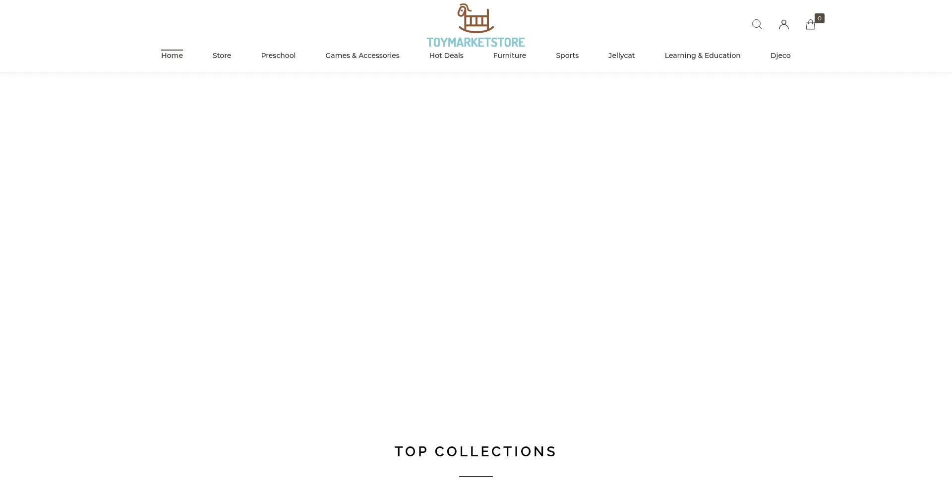 Website screenshot of Toymarketstore.com