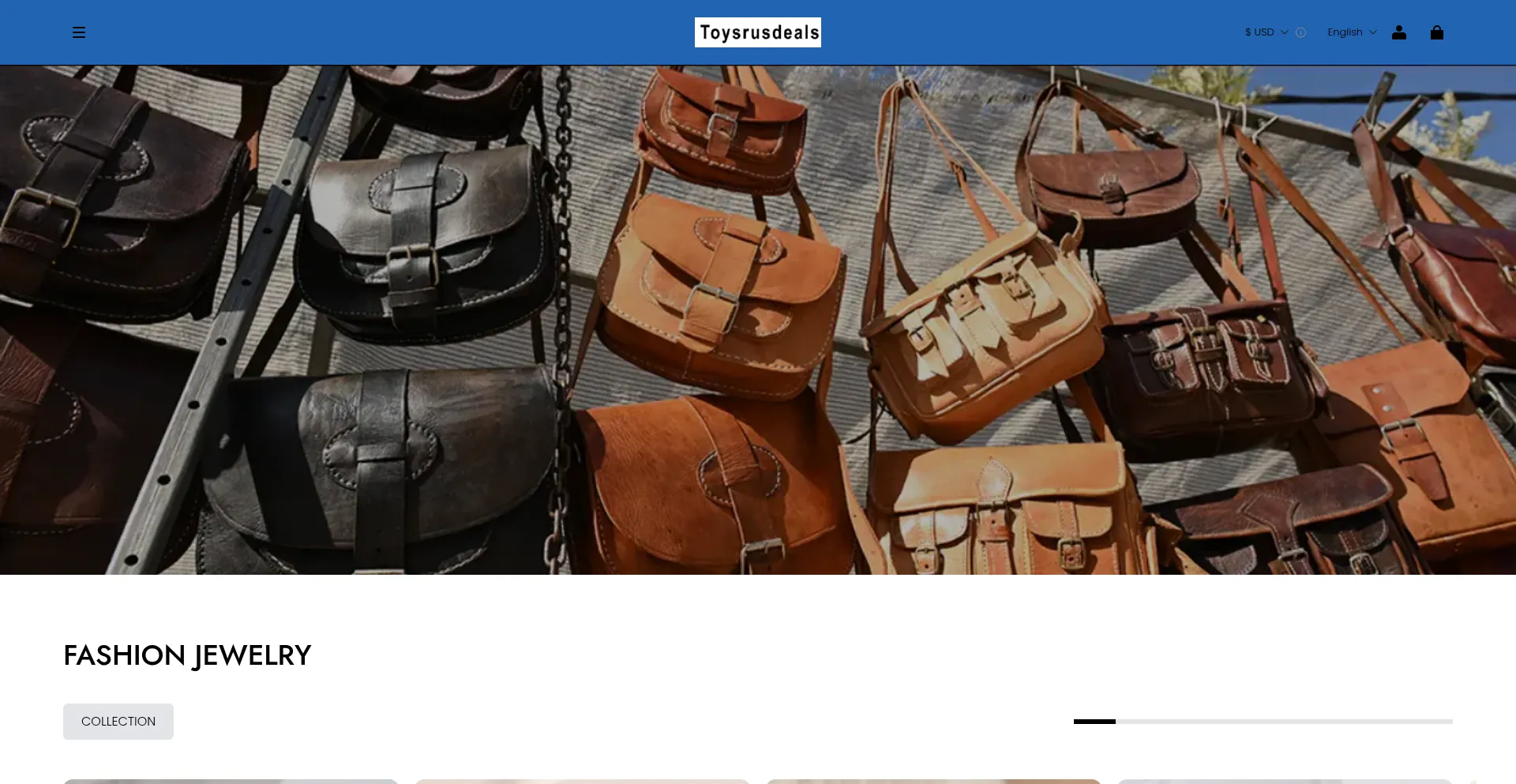 Website screenshot of Toysrusdeals.com