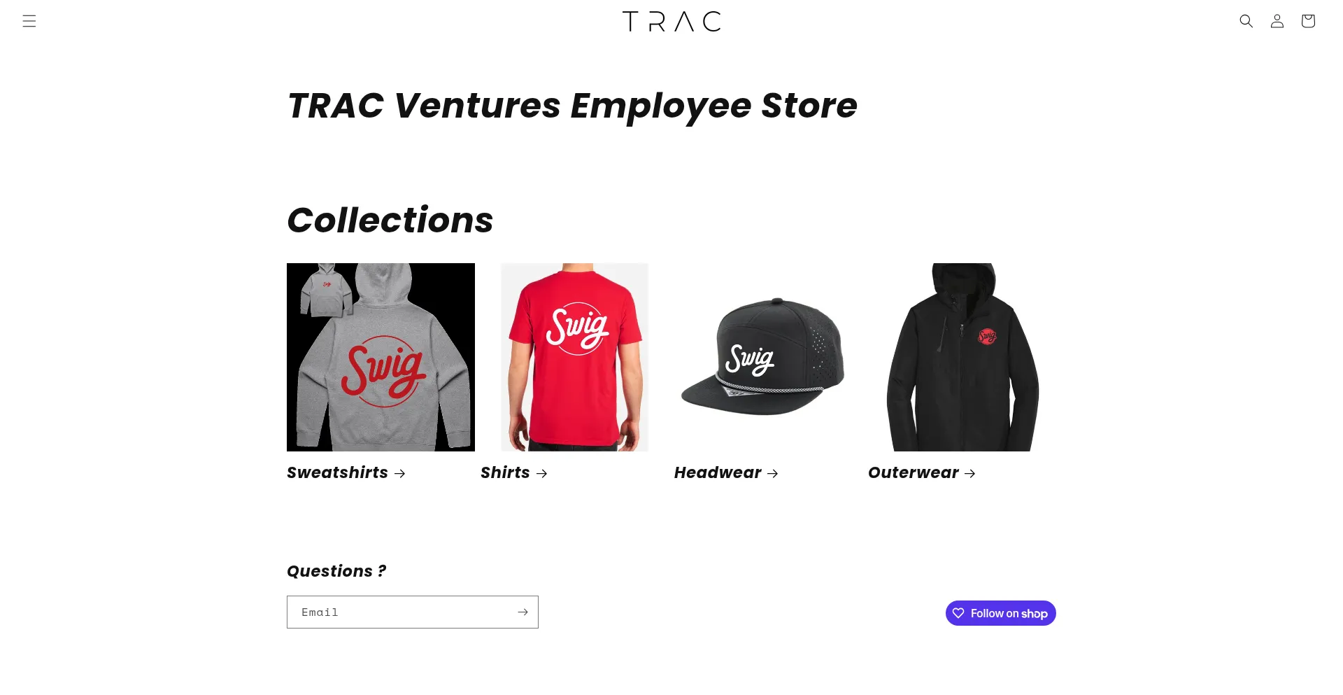 Tracswag.com