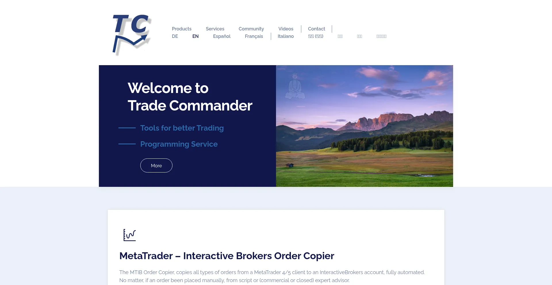 ¿És Seguro y Confiable Trade-commander.com?