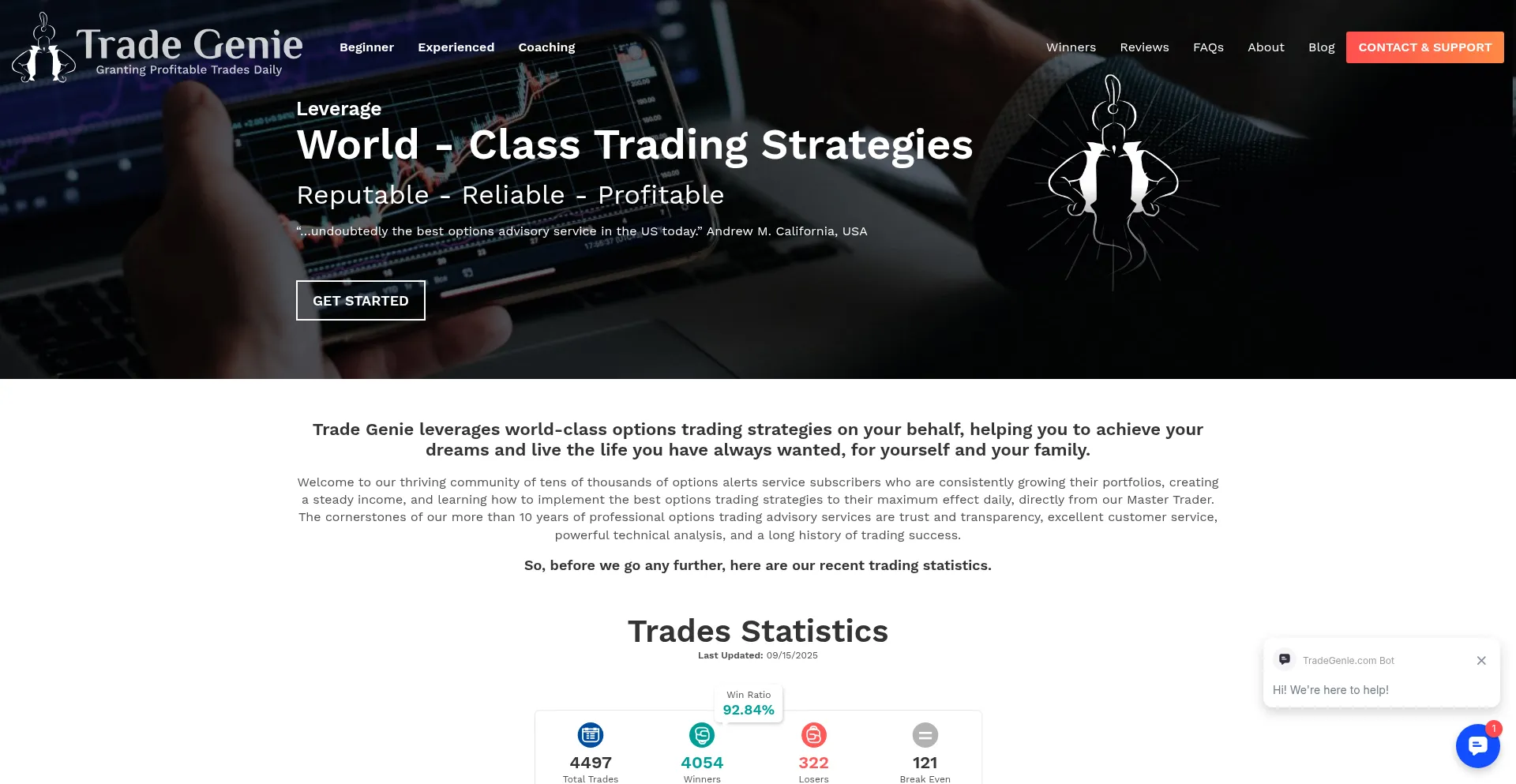 ¿És Seguro y Confiable Tradegenie.com?