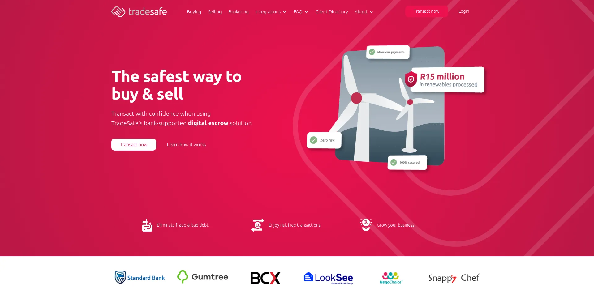 ¿És Seguro y Confiable Tradesafe.co.za?