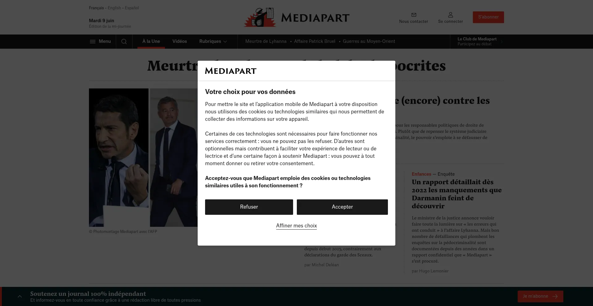 Trajetinfo.support