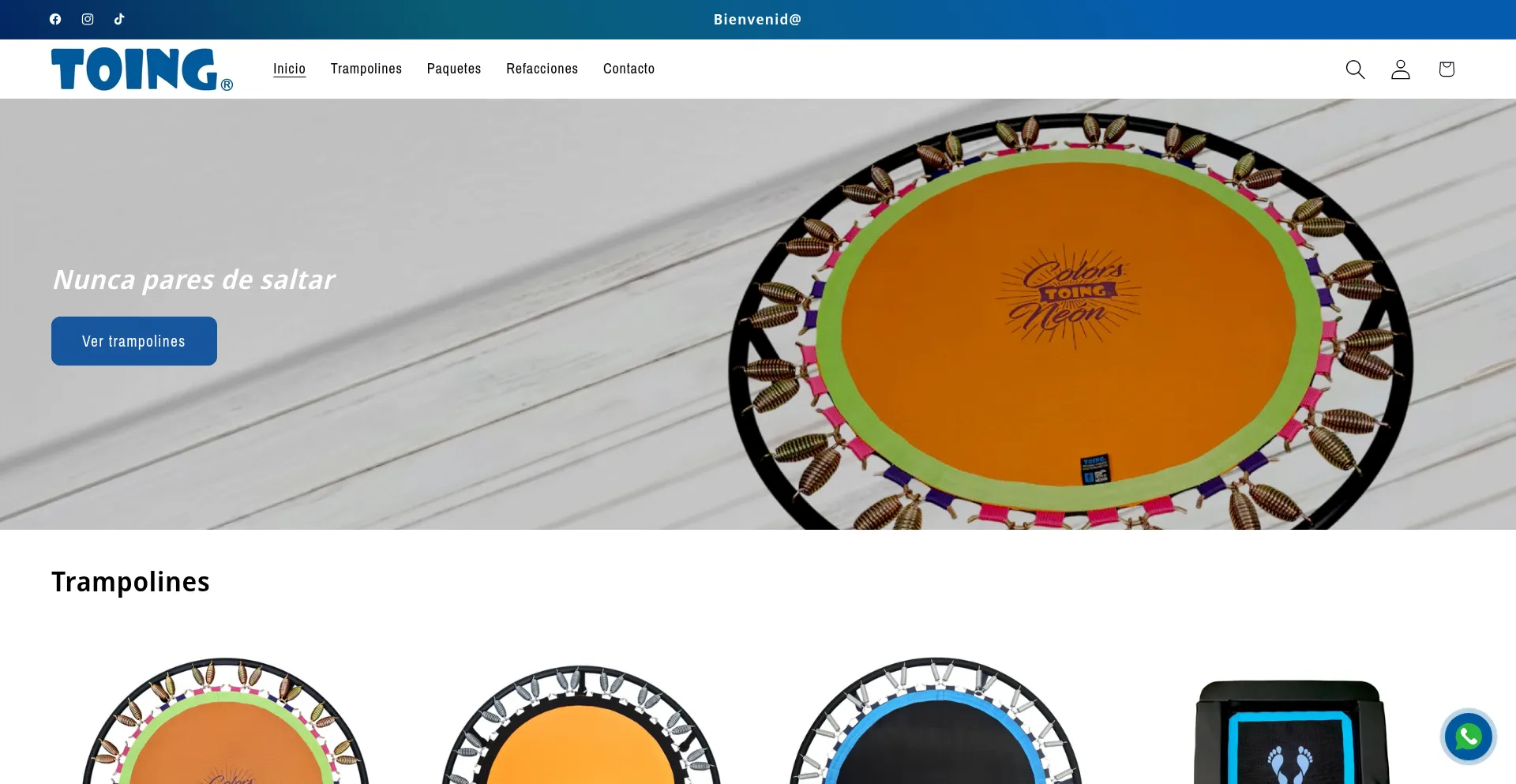 Trampolinestoing.com