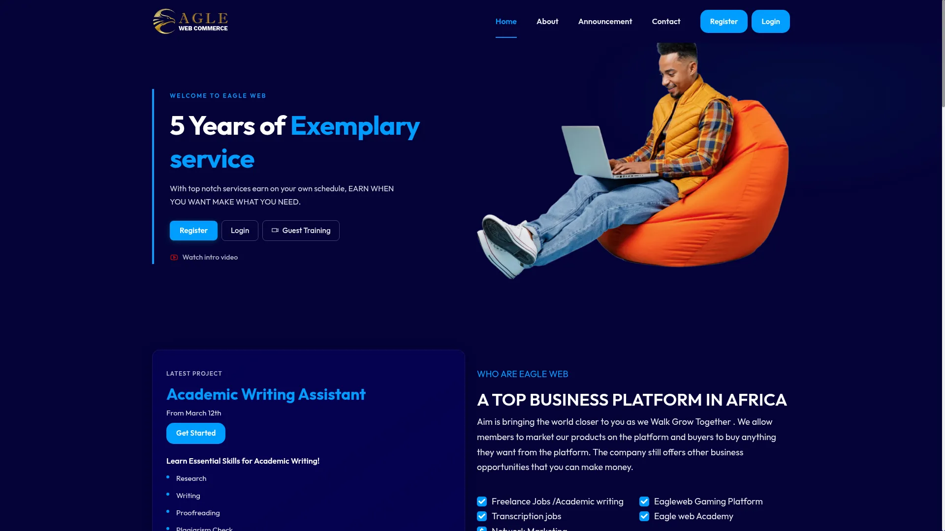 Transcribe.eaglewebcommerce.com
