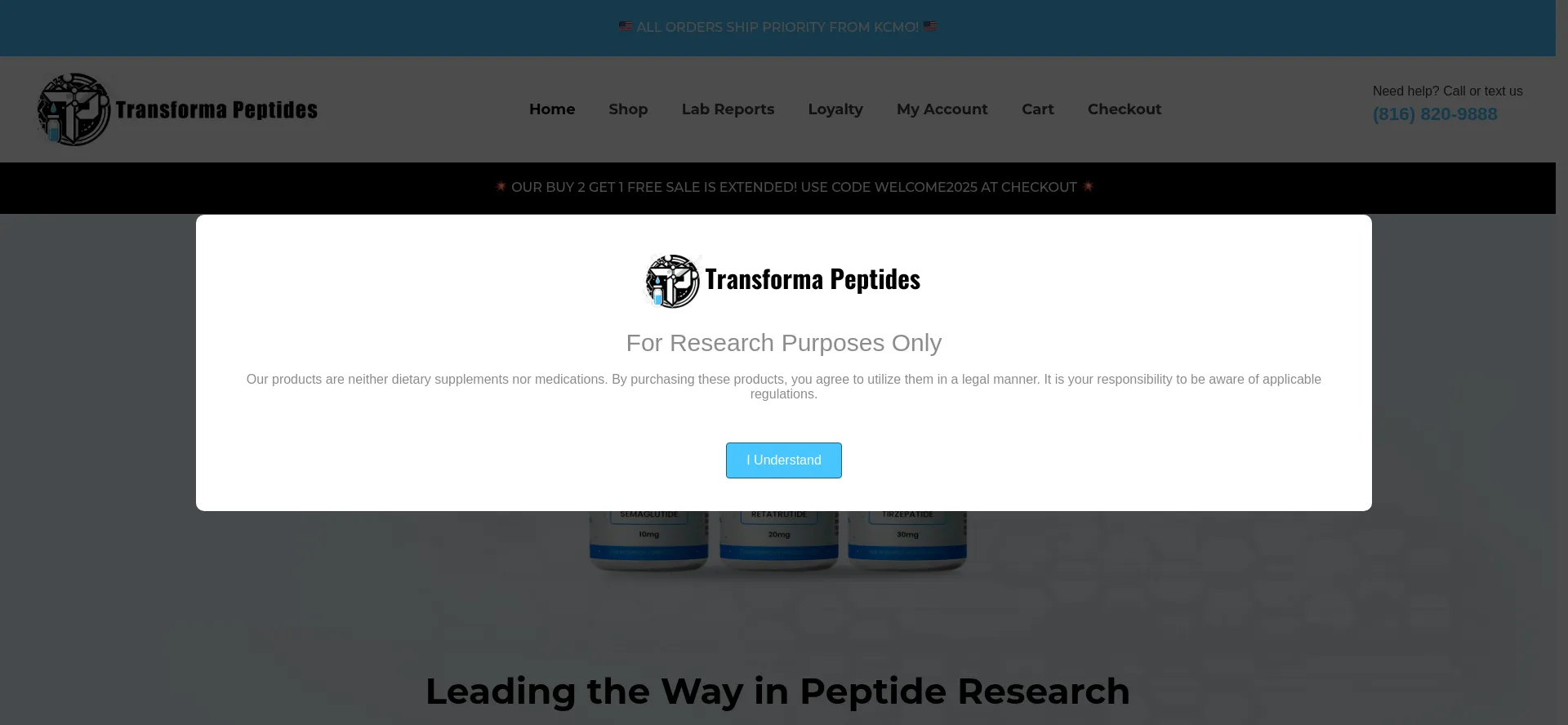 Transformapeptides.com