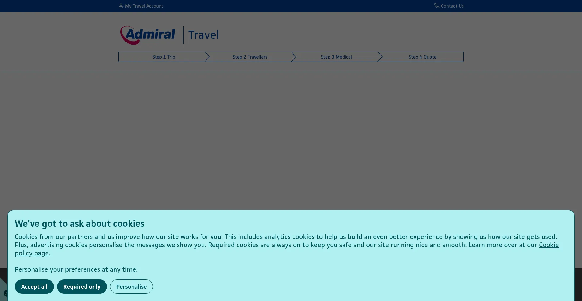 Travelinsurance.admiral.com